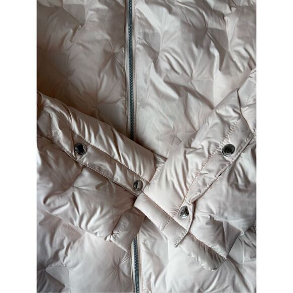 Sam Edelman Pink/Light Peach PRE-MOLD QUILTED SHORT JACKET - Picture 9 of 13